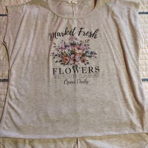 Floral Graphic Tee